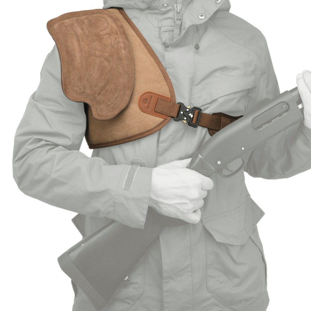 Right & Left Shoulder Field Shield Leather Archery Half Chest Protector Guard