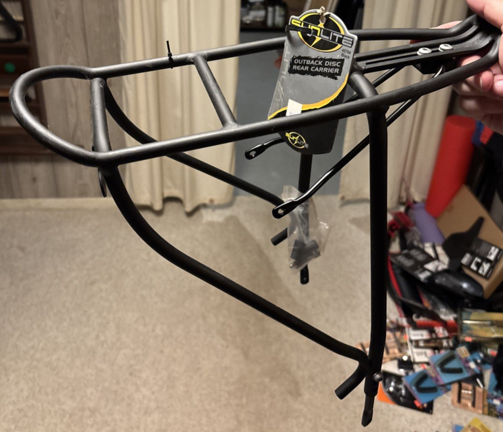 Sunlite Outback Disc Rear Carrier 45794 Black