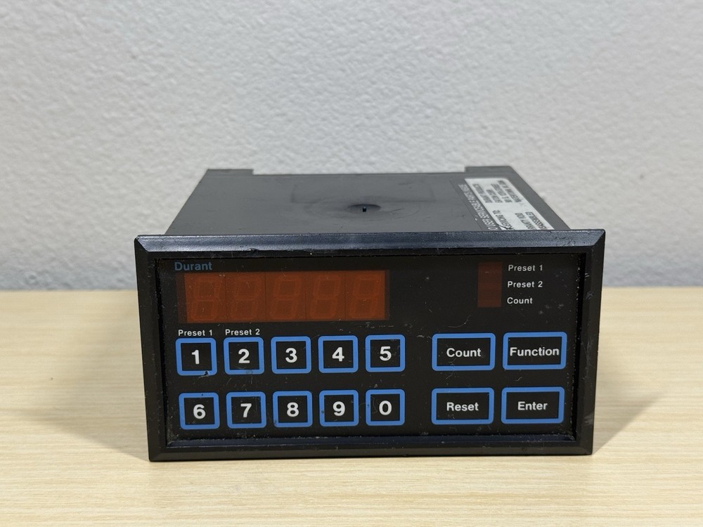 Durant 5883-1 Preset 5 Digit Counter Control