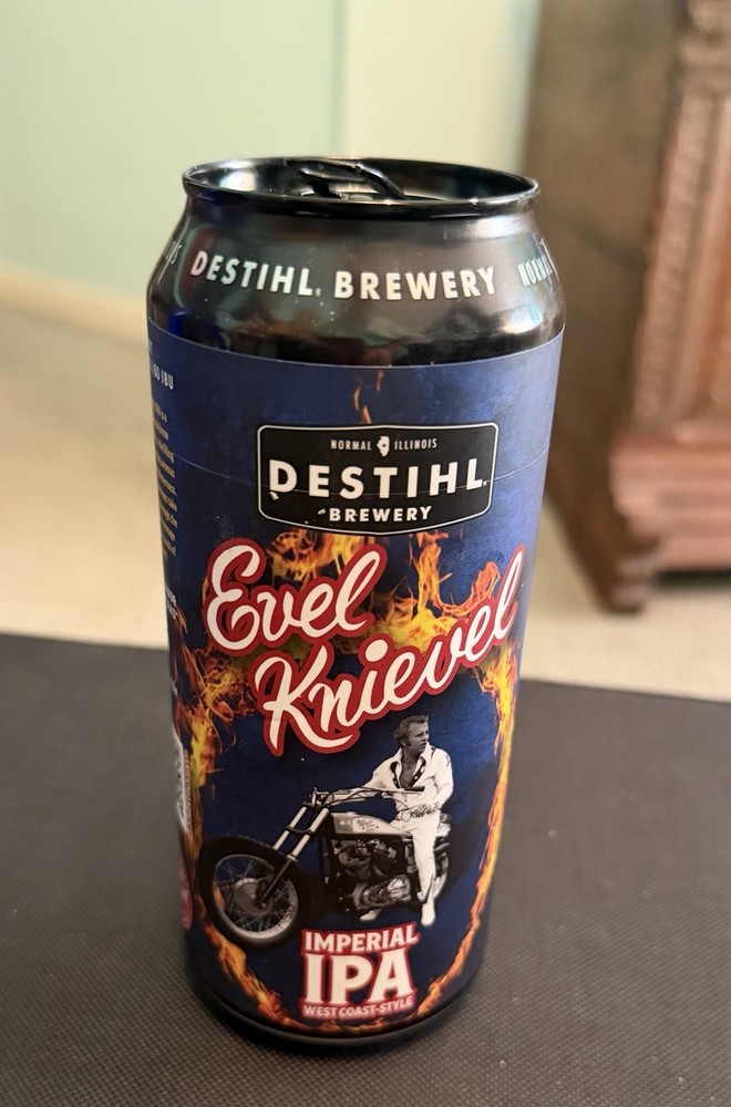Evel Knievel IPA Beer Can