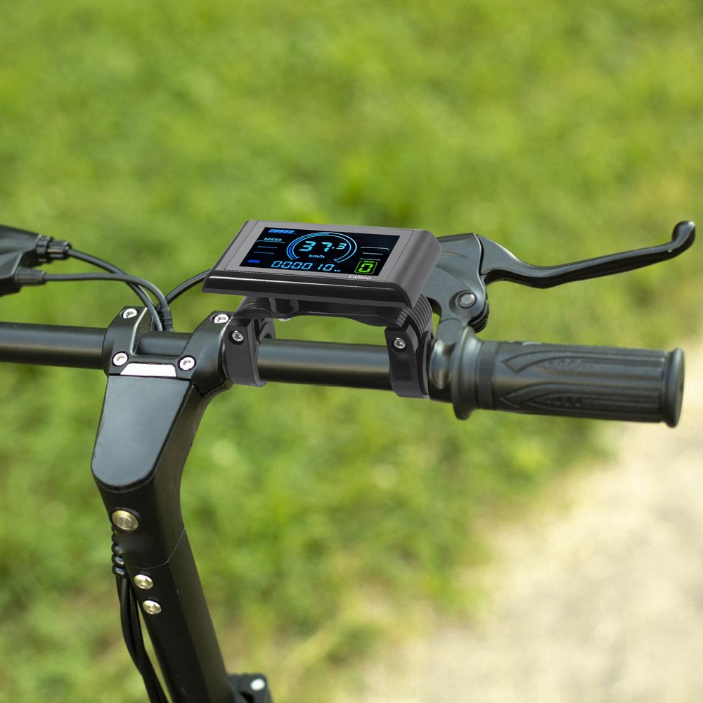 LCD Display Electric Bicycle Display Screen E-Bike Multicolor Screen Rectangle