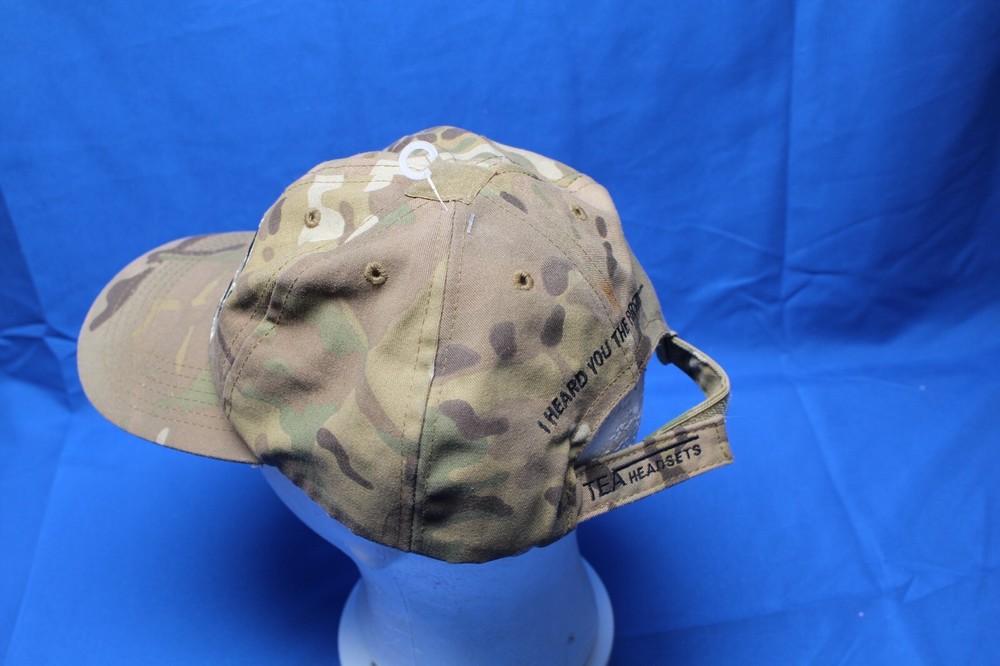 Military Tactical Headset hat cap camo