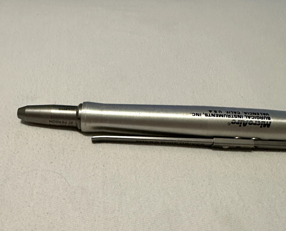 Microaire 1620-100 Pneumatic Micro Wire Driver Surgical Handpiece