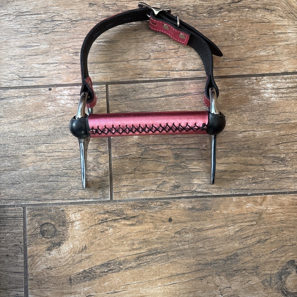 Leather Covered Pony Bit Gag Is Unused.