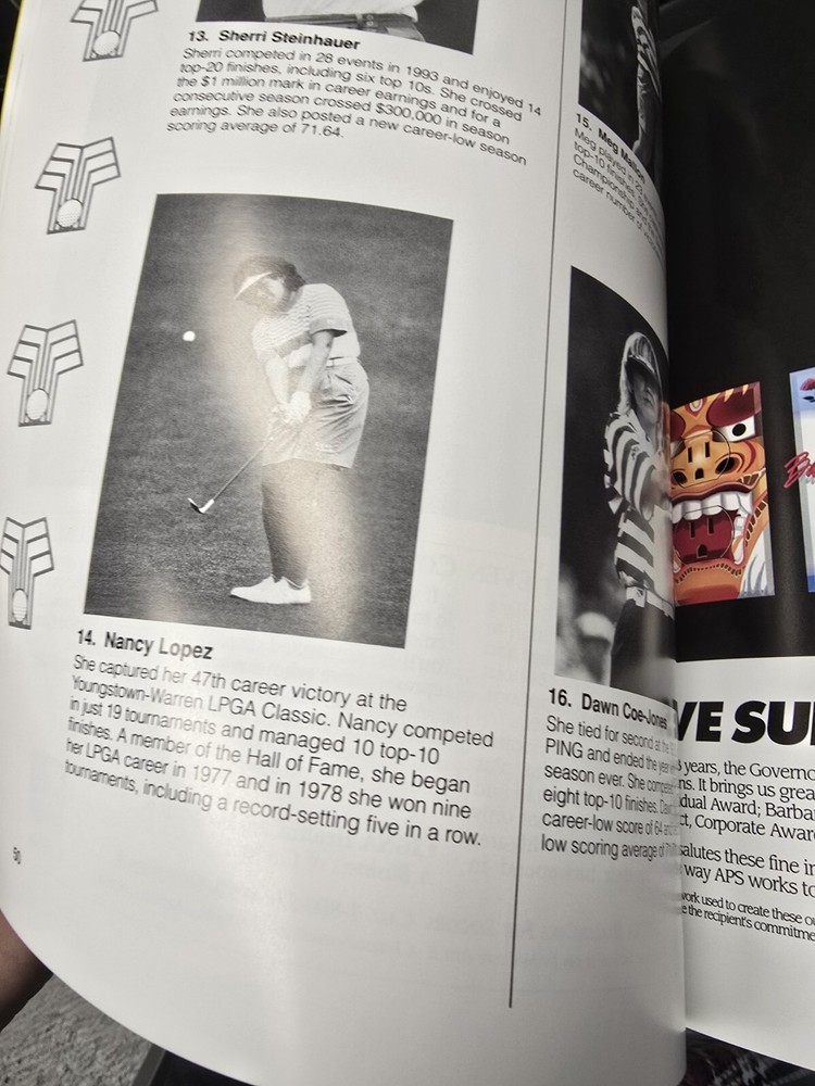 1993 LPGA tour Event Program.