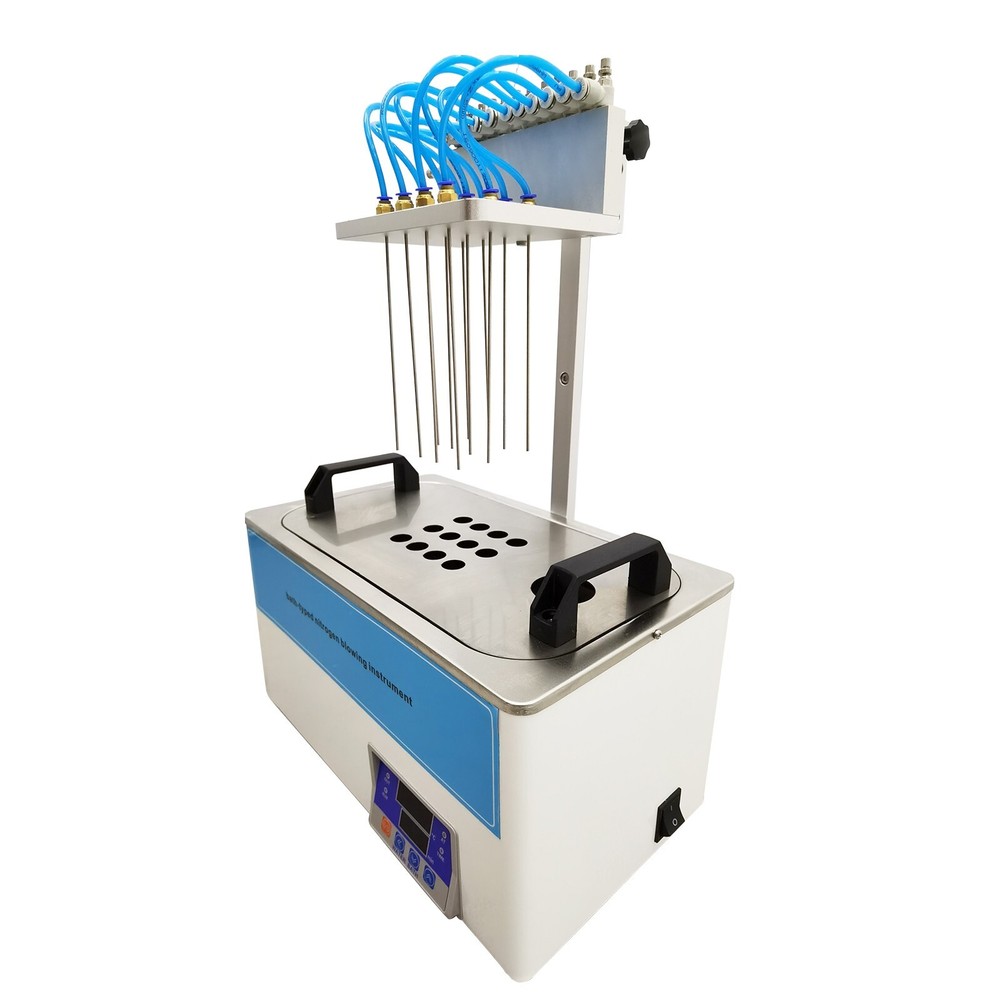 12-hole Sample Extraction Bath-Typed Nitrogen Blower Water Bath Nitrogen Concent