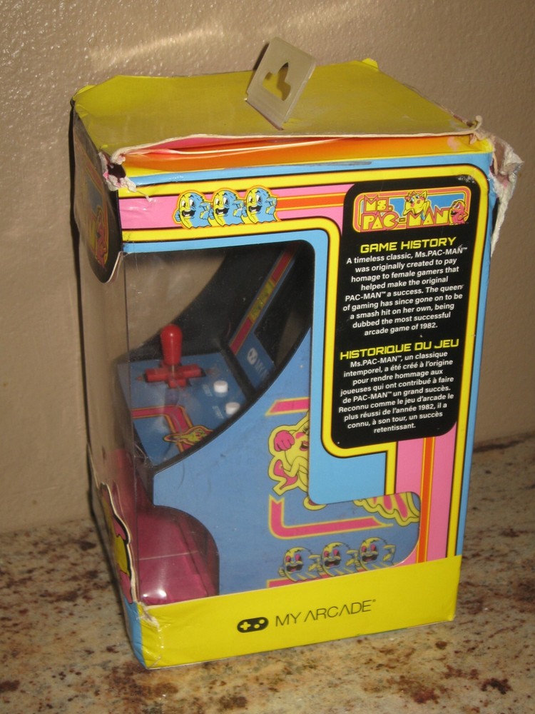 My Arcade- Micro Player Mini Retro Arcade Machine: Ms. Pac-Man Video Game