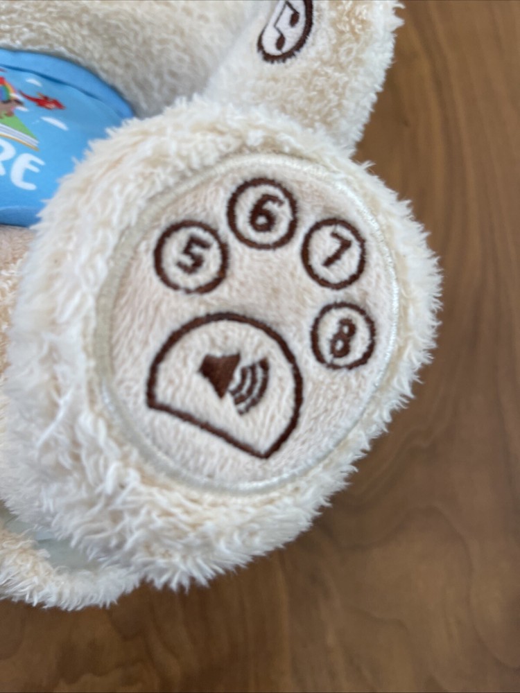 Spark Create Imagine Interactive Learning Plush Bear for Child Recites 8 Stories