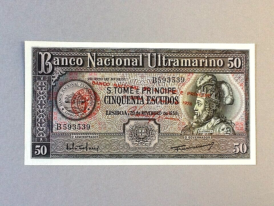 Saint Thomas & Prince 50 Escudos P-45 1976