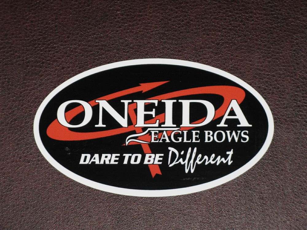 Oneida Eagle Bows Sticker Decal "Dare to be Different"
