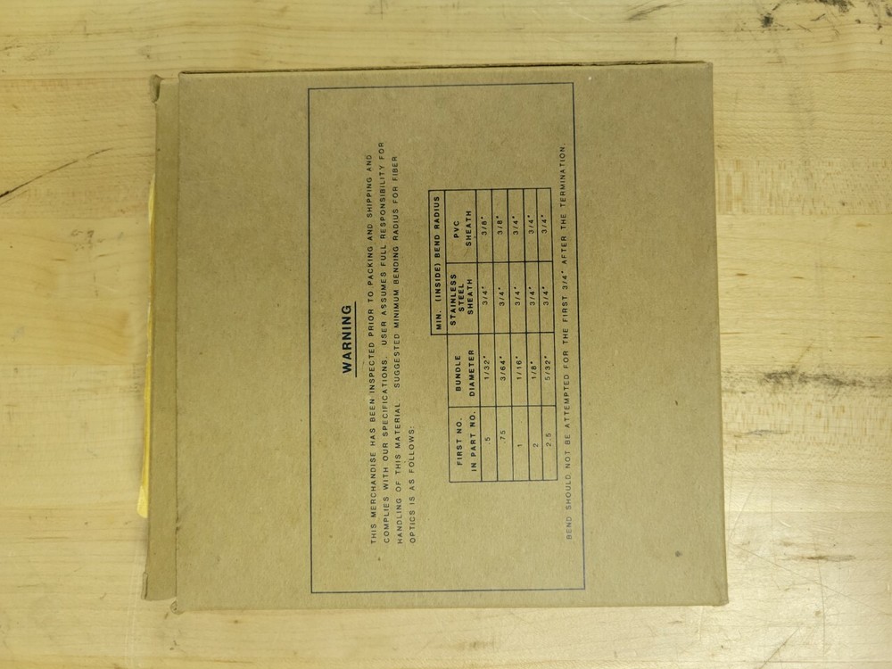 Banner Engineering BTETA13S Fiber Optic Sensor Cable