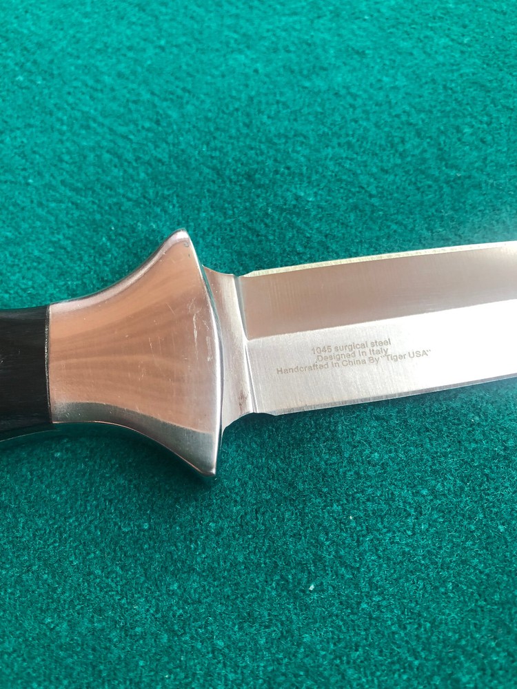 New Dagger with Black Handle