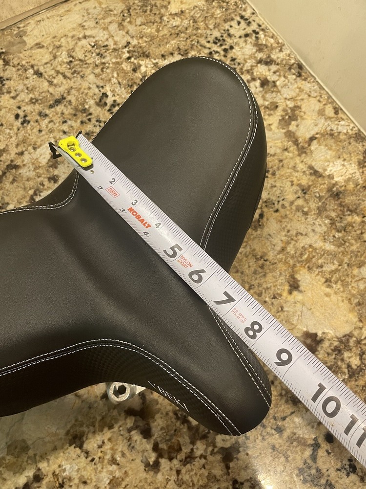 Namucuo Oversized Comfortable Replacement Bicycle Seat - New Black Saddle Type