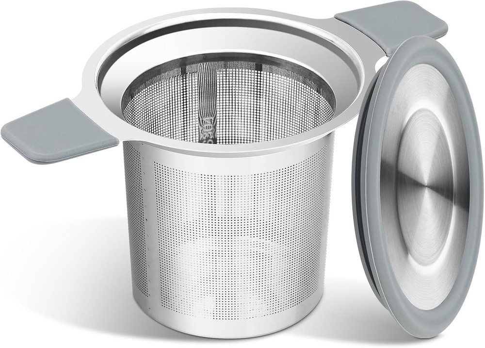 Ohtomber Tea Infuser Strainers, Stainless Steel Loose Leaf  Strainer Stepper