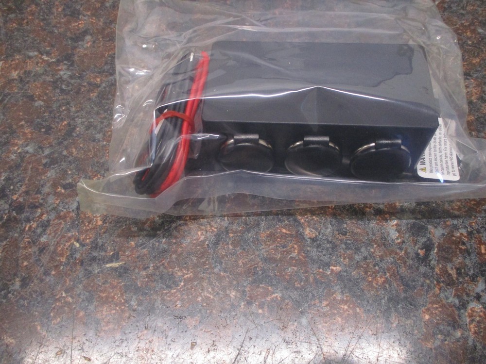 NEW MultiSocket 3 Outlet Hardwired 3VTE6 FREE SHIPPING