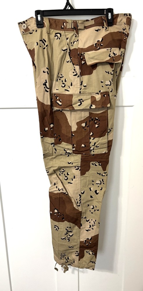 ORIGINAL DESERT STORM US CHOCOLATE CHIP CAMO TROUSERS PANTS - MEDIUM - MINT!