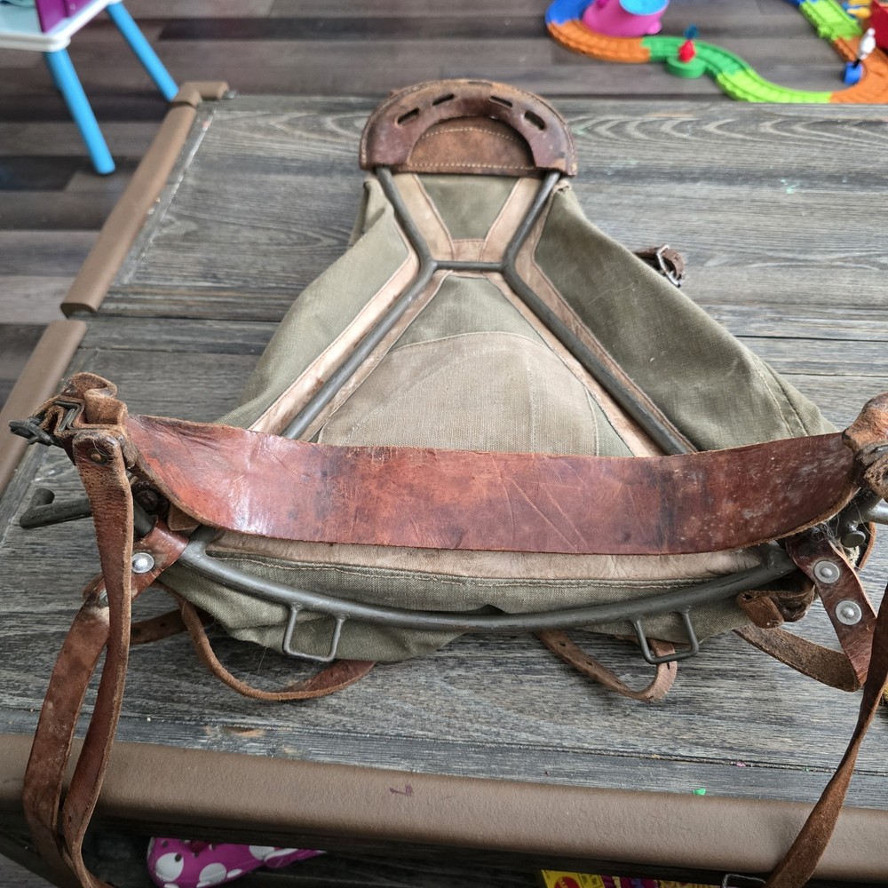 WWII German Army Rucksack With Frame