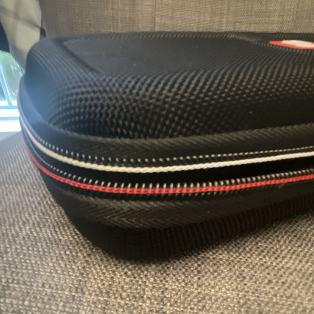 Nintendo Hard Shell Carrying Case Black Red for Switch Console & Games