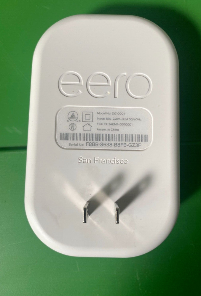 Eero D010001 Beacon Mesh WIFI Range Extender Wireless Router 2 Pack