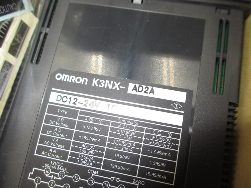 Omron K3NX-AD2A*NEW* Digital Process Panel Meter