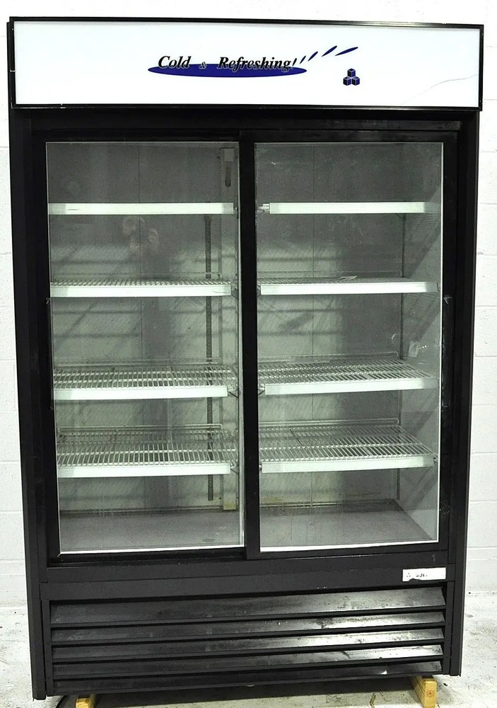 Coldtech J2GR47L 2-Door Sliding Glass Merchandiser