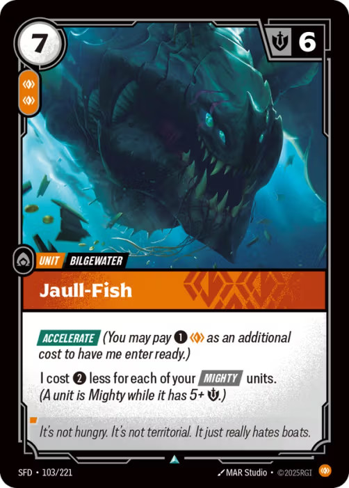 Jaull-Fish x3 Playset | 103/221 | SFD | Riftbound | NM