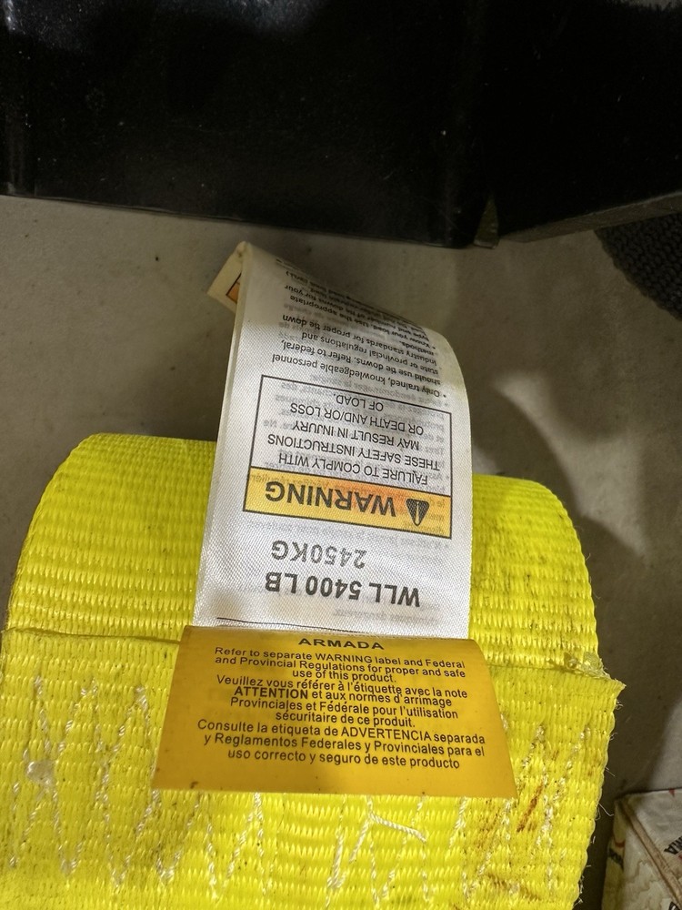 Armada 4x27 Strap With Hook 5400lb.