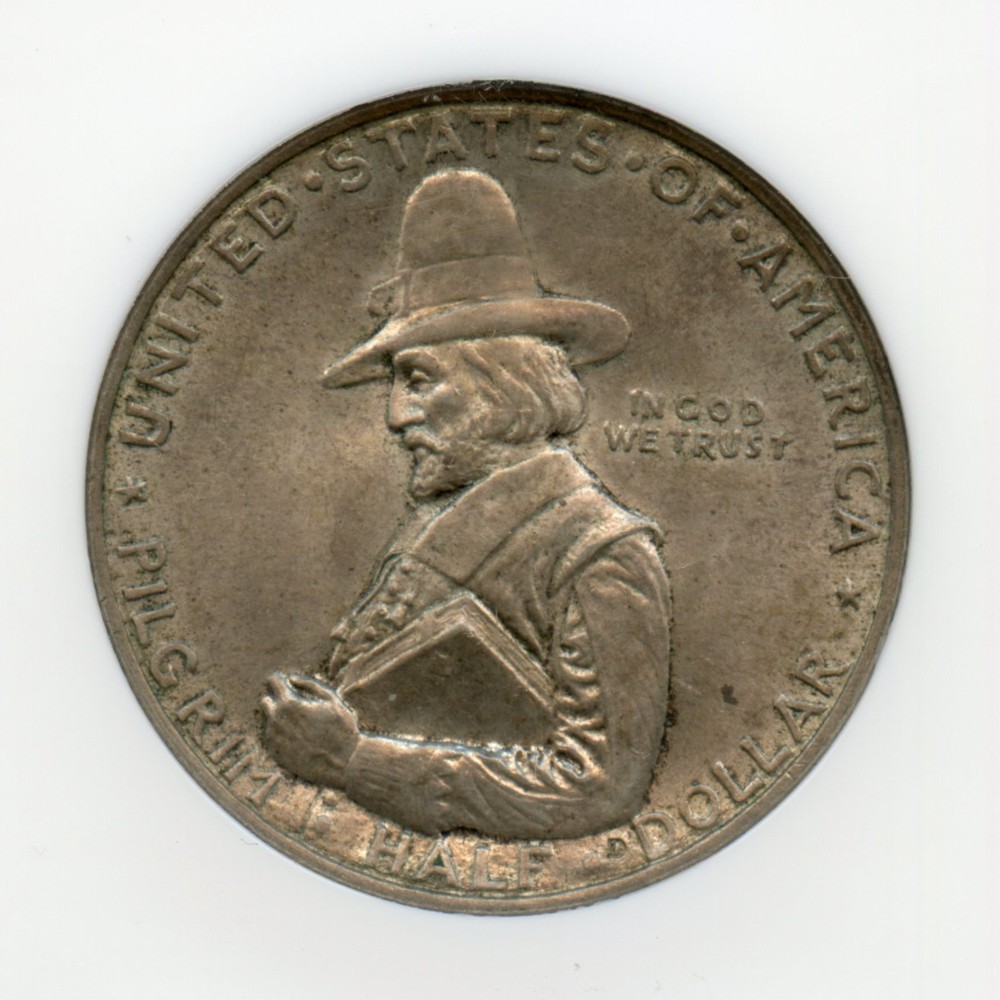 1920 Pilgrim Tercentenary Commemorative Silver Half Dollar NGC MS 64
