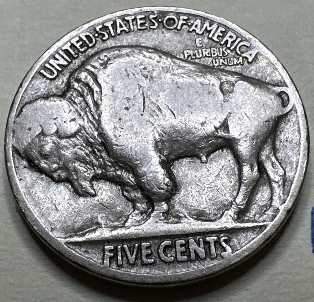 1937 5C Buffalo Nickel 812X