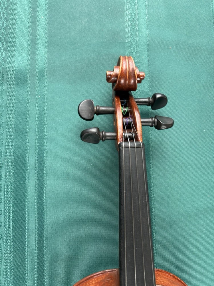 Old Full Size Violin With Hard Case And Bow