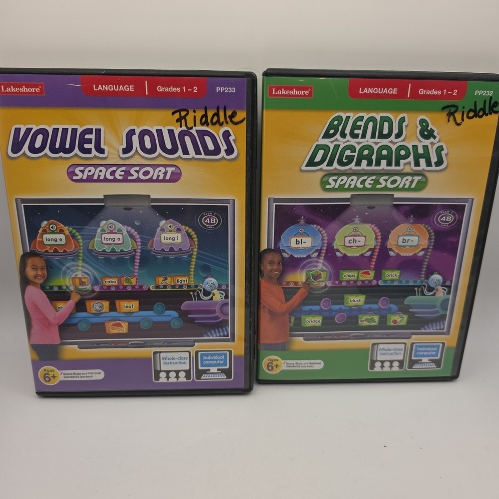 Lakeshore Interactive Space Sort For Grades 1-2