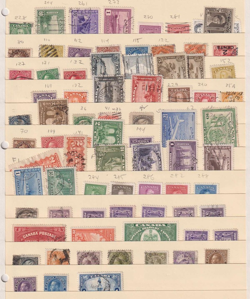 E1950: Better Canada Stamp Collection; CV $3000