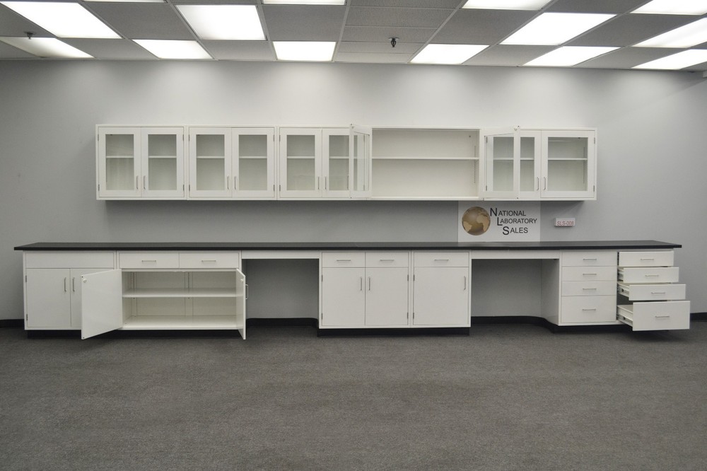 Chemical Resistant Cabinets / 22' BASE 17' UPPER/ Case Work / IN STOCK /E1-059