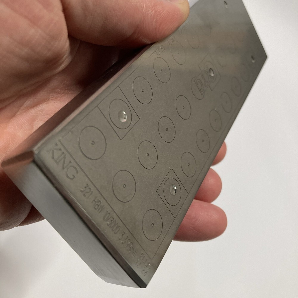 King Master Test Block 2”x6”x5/8” 070796