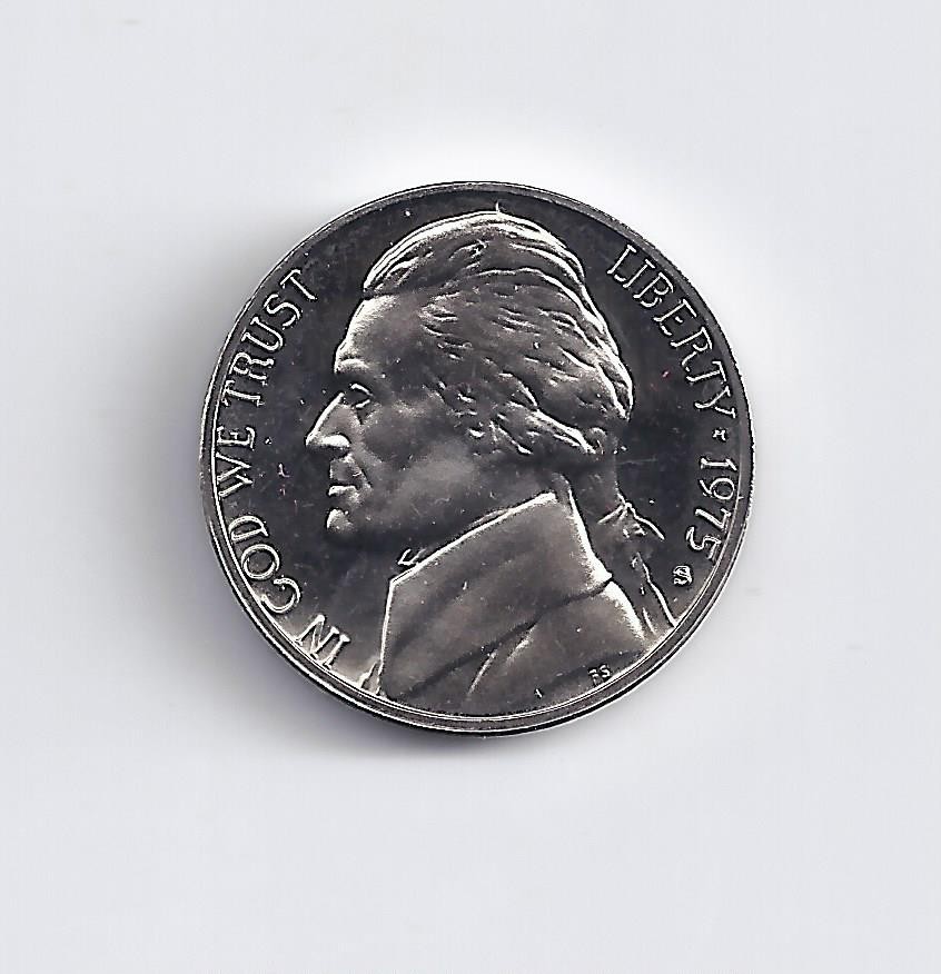 1975-S  PROOF NICKEL