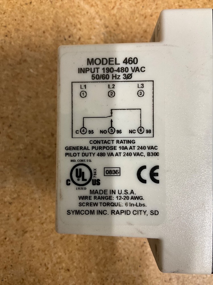 Motor Saver Model 460 Electric Motor Protector