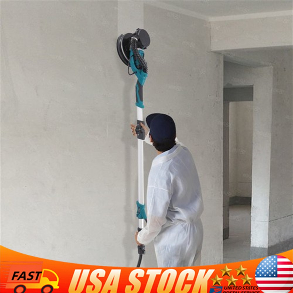 Electric Ceiling Wall Sander With Dust Collection Variable Speed Drywall Sander