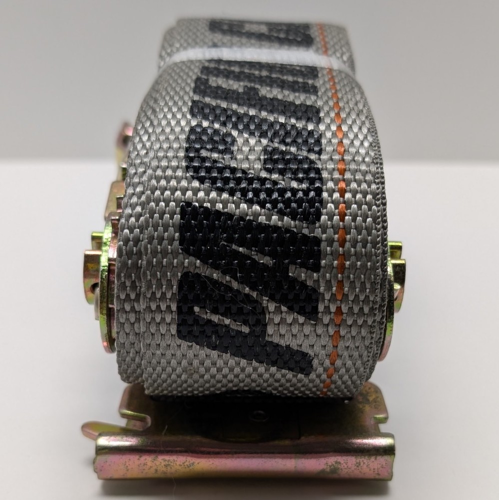 Pacific Cargo Control Ratchet Strap 2x16 WLL 1000 lbs. GRAY