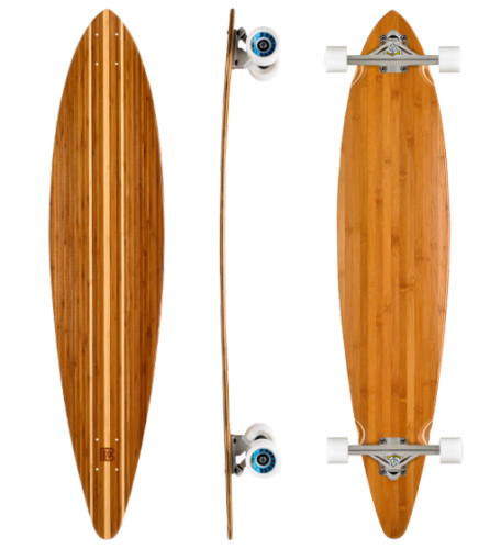 Blank Pin Tail (Complete Longboard)