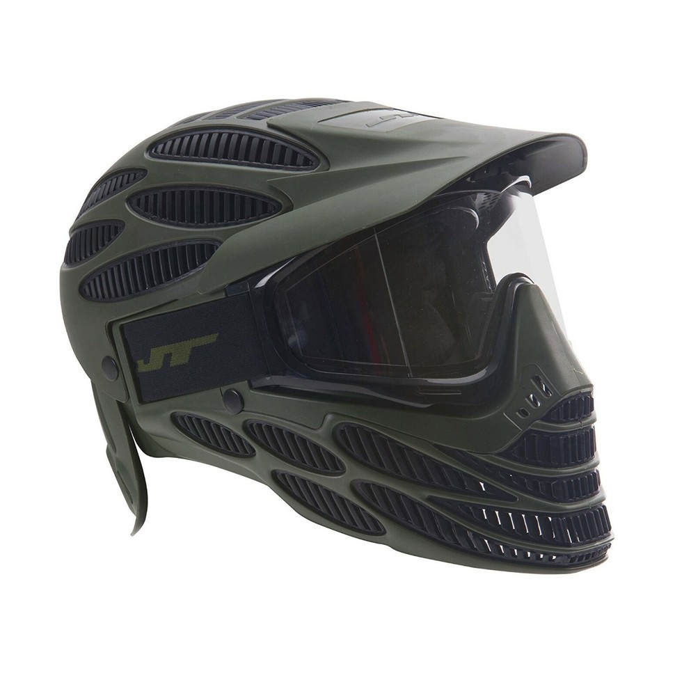 JT Spectra Flex 8 Full Head Coverage Goggle System Protective Mask Olive NEW