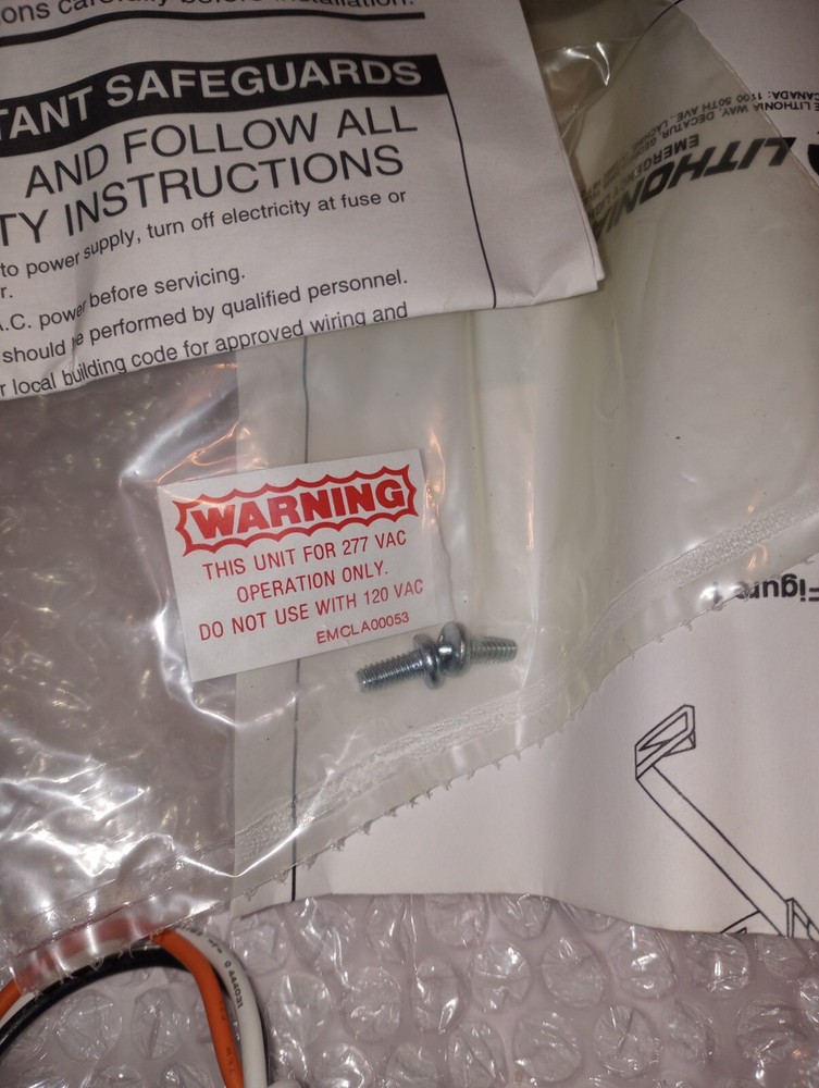 NEW GENUINE LITHONIA LIGHTING ELP EM018 EXIT ACCESSORY