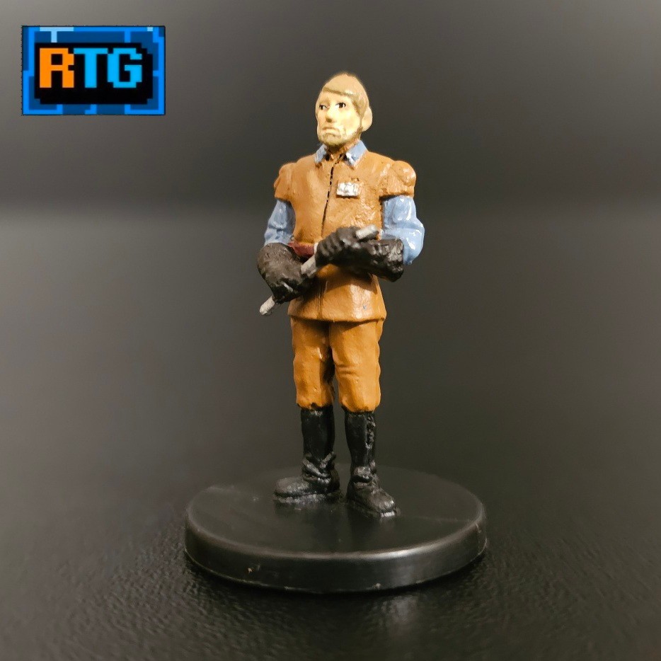 Star Wars Miniature - General Crix Madine #3 - WOTC - RPG
