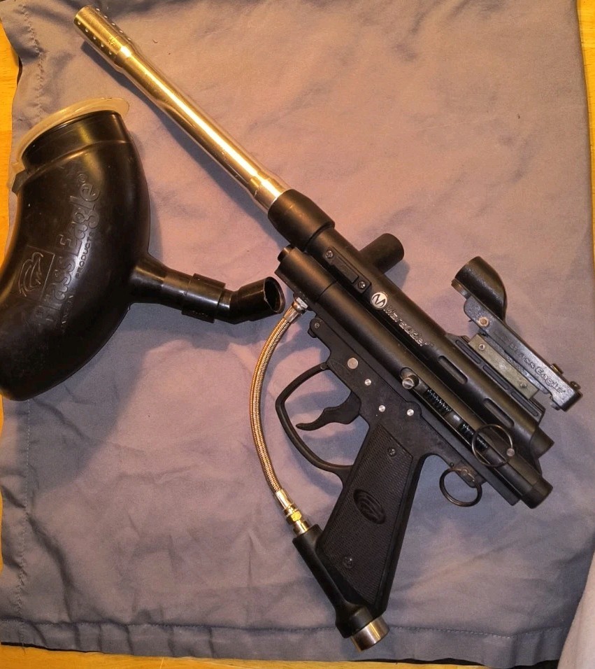 two paintball guns-Marauder
