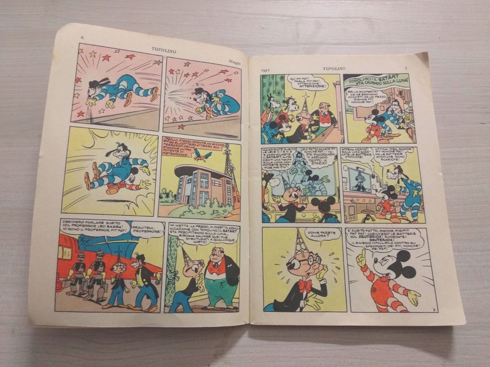 MICKEY MOUSE Booklet No.43 from 1952 original