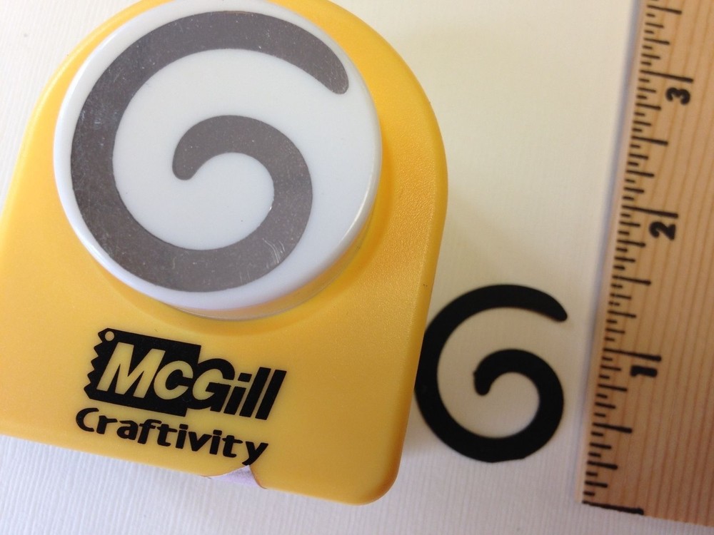 McGill Giant Button Punch - Swirl - New