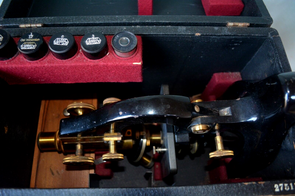 Ernest Leitz Wetzlar Microscope--1929