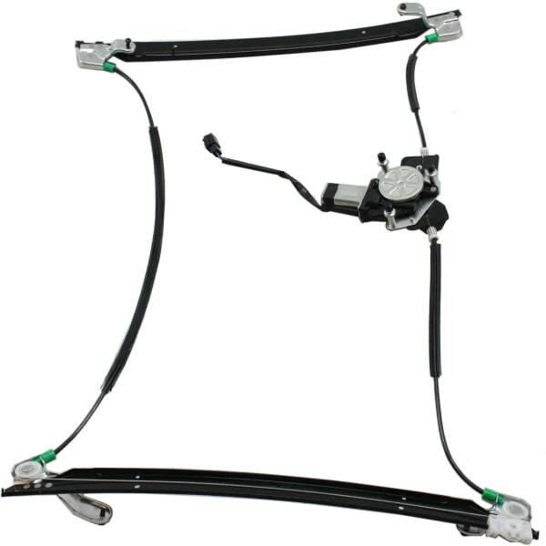Front, Driver Side Power Window Regulator, With Motor For 01-03 CARAVAN
