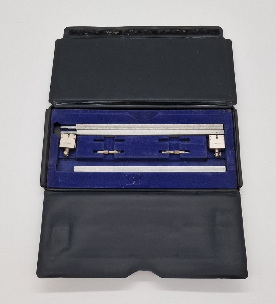 Cased Harling Beom Technical Compass Set - Incomplete