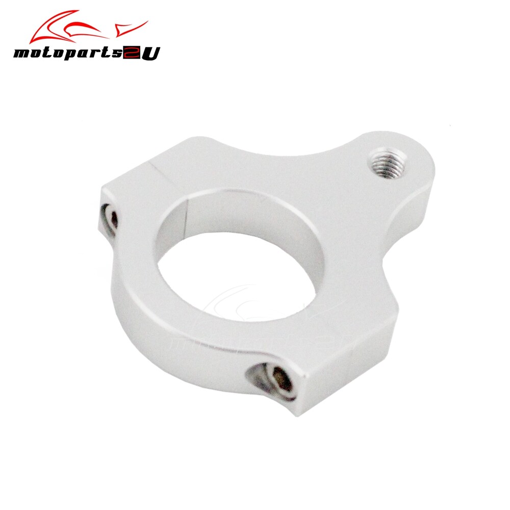 CNC Aluminum Motorcycle Steering Damper Fork Shock Frame Mounting Clamp Bracket
