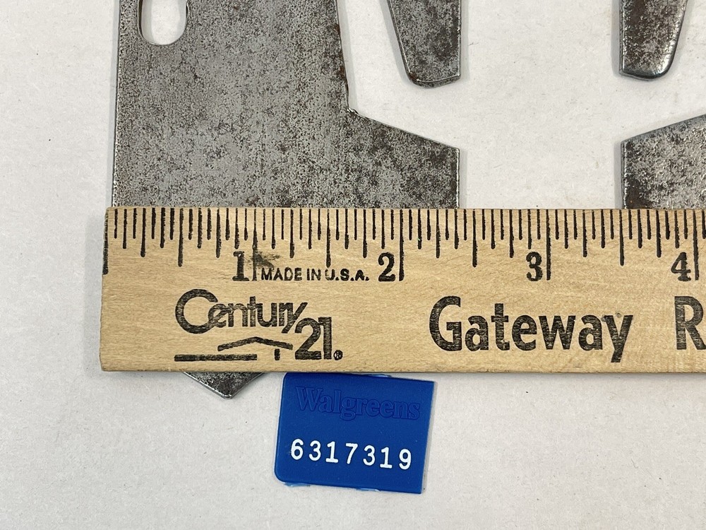 2 Antique Bed Rail HOOKS bed side end connecting hardware plate *g